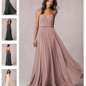 Jenny Yoo bridesmaid dress.